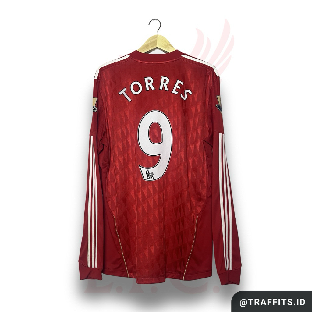 Jersey Liverpool Home 10/11 Long Sleeve Fernando Torres Original Size L