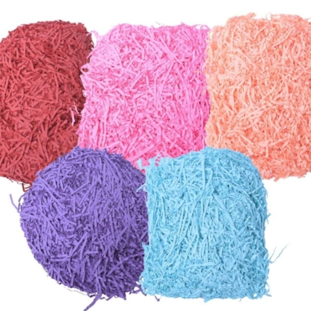 

Paper Thread warna | Kertas Cacah warna 25gram