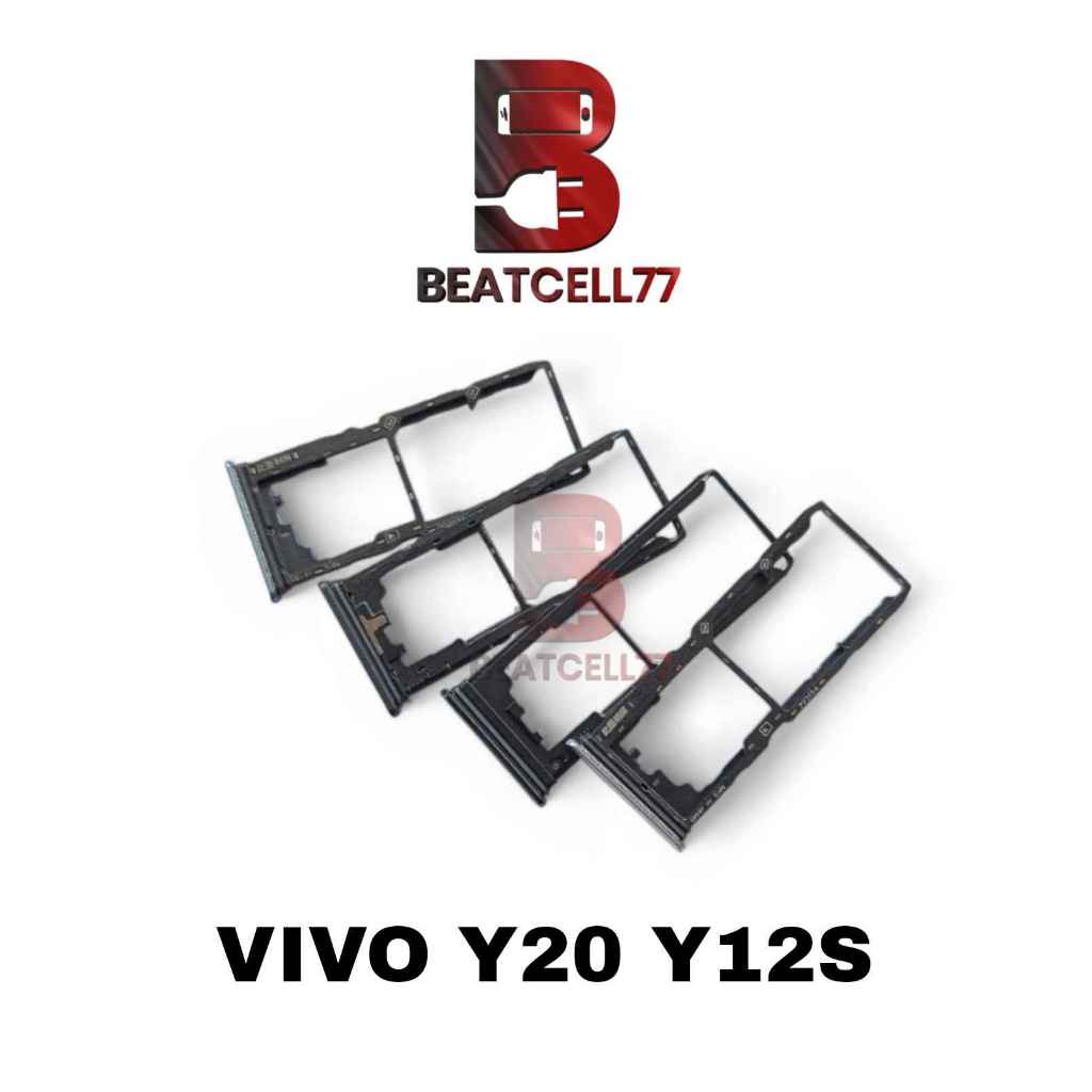 Simtray Vivo Y20 Y12S Tempat Kartu Slot Simcard