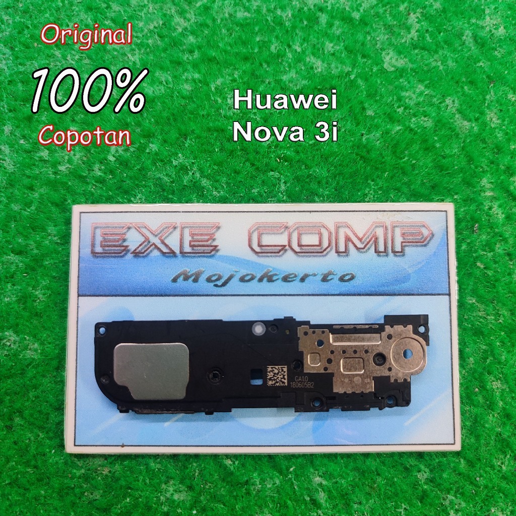 Huawei Nova 3i ( LNE-LX2 ) Speaker buzzer spiker musik tutup mesin bawah original copotan | eXe Comp