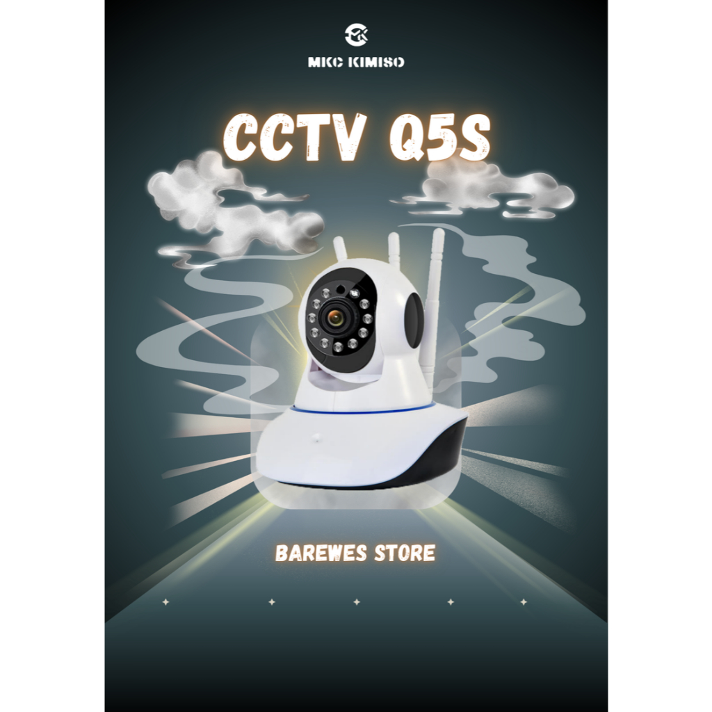 CCTV Q5S 8MP CCTV CAMERA Wireless Cloud Storage