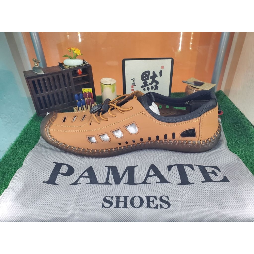 PAMATE Sepatu Pria Slip-On & Mules