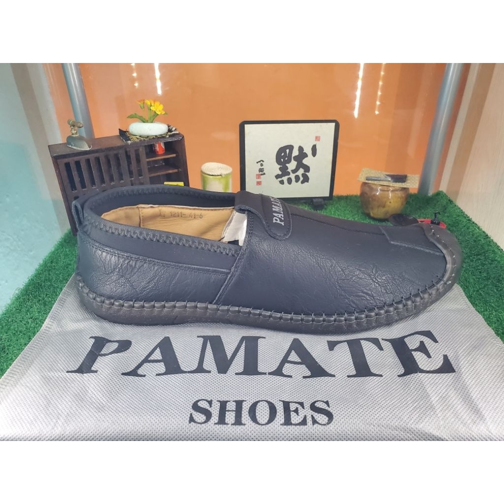 PAMATE Sepatu Pria Slip-On & Mules