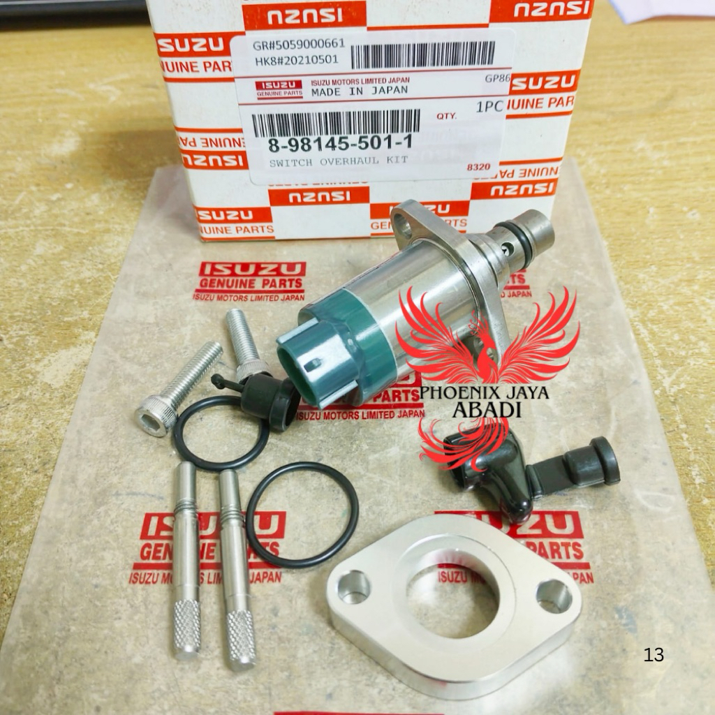 sensor SCV switch bosh pump injek Isuzu Dmax D-max