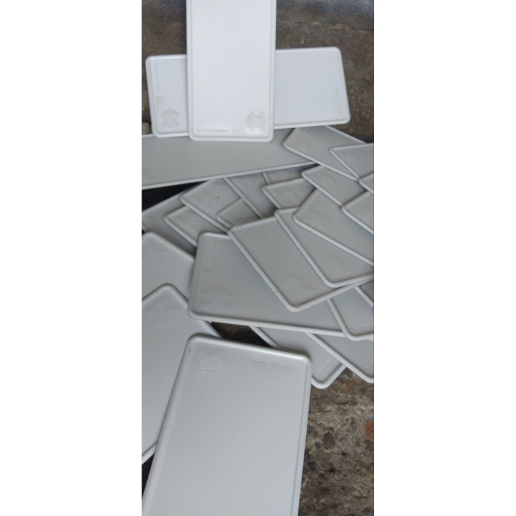 plat nomor mobil bahan biasa