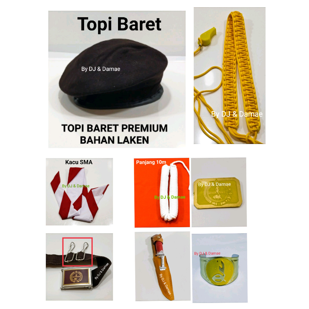 Set Lengkap Pramuka PENEGAK Set Penegak SMA