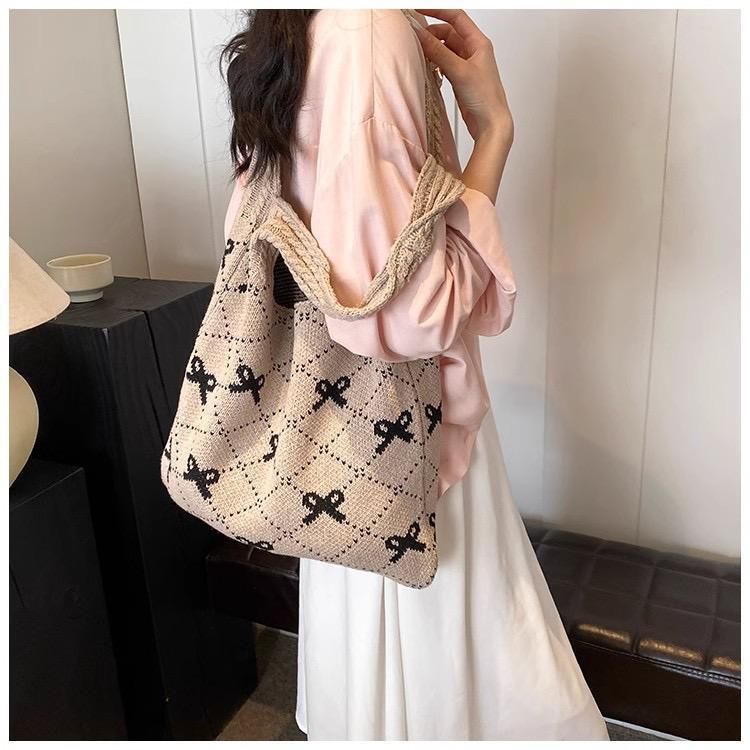 Tas Wanita Bali Pantai Rajut FS64