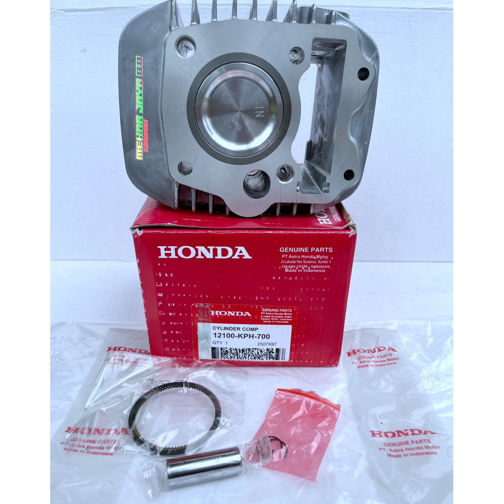 Honda BLOK SEHER SET PISTON KIT-KPH-cylinder piston HONDA KARISMA SUPRA 125 SUPRA X 125 kualitas ori