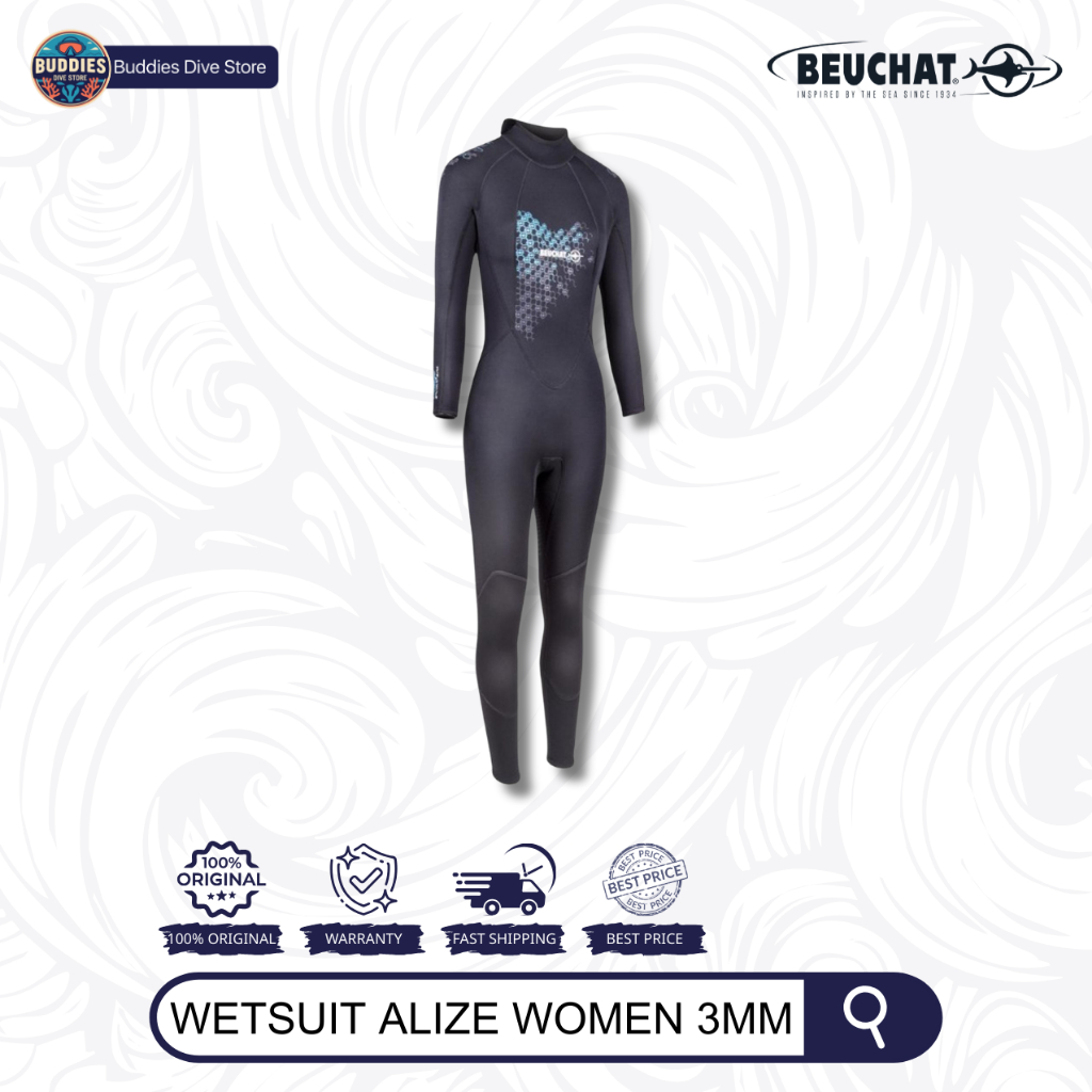 Beuchat Wetsuit Alize Women 3mm - Diving Wear - Wetsuit