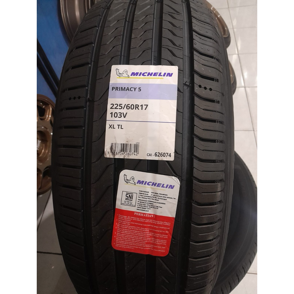 Michelin primacy 5 225 60 R17 produk new 2025
