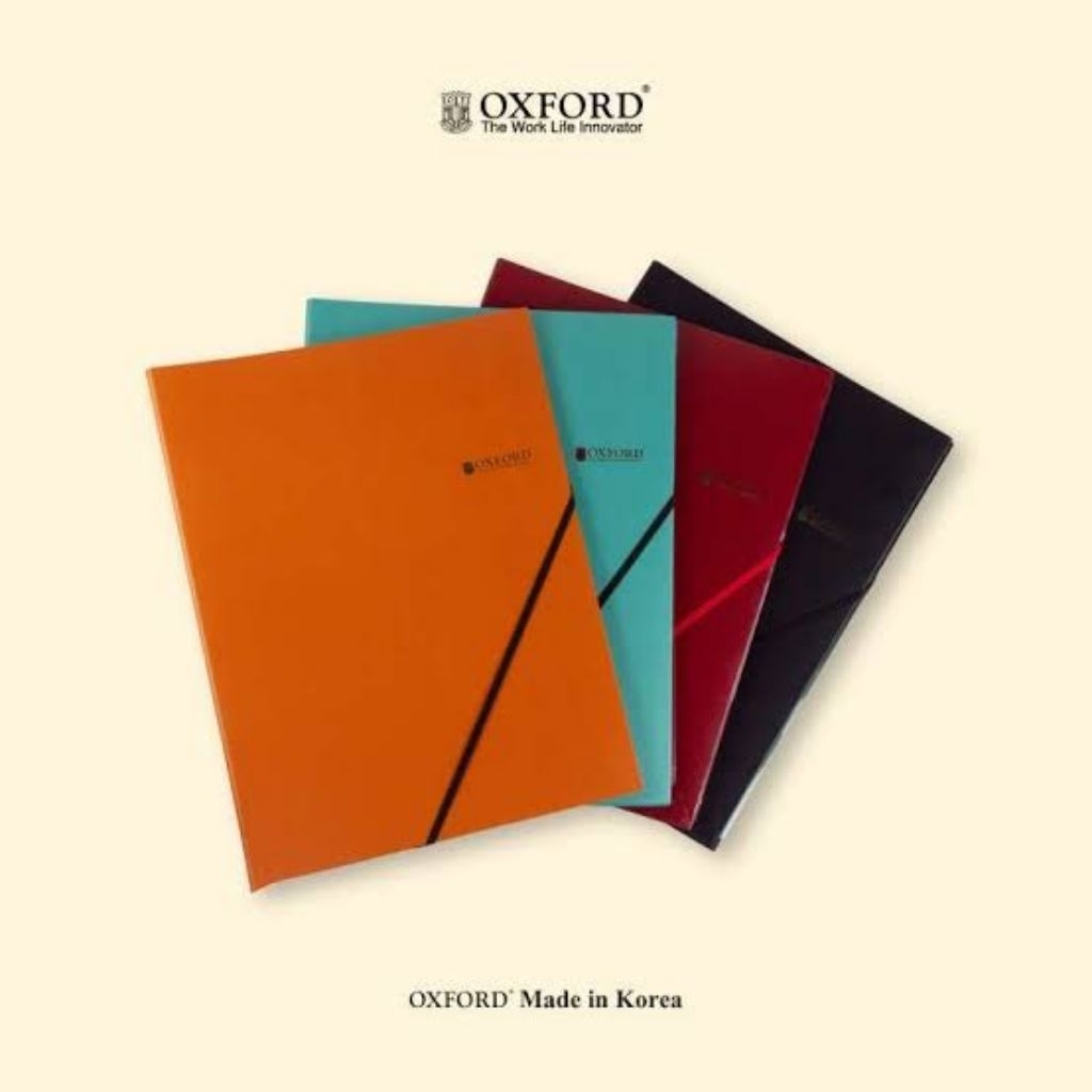 OXFORD PRESENTATION FOLDER A4 MERAH