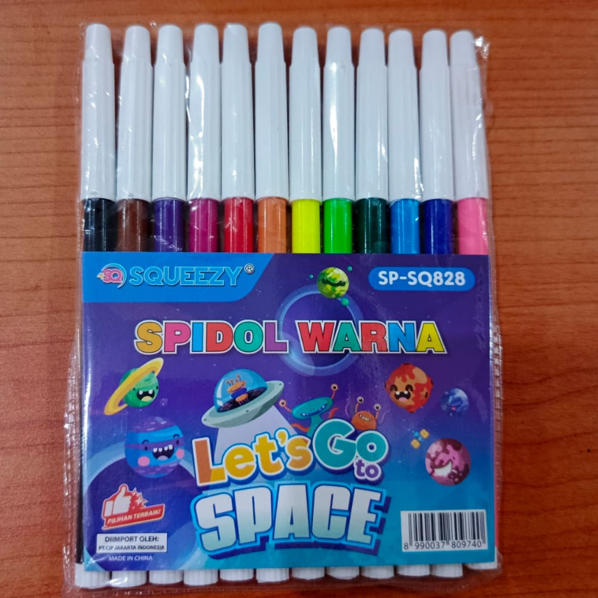 SPIDOL 12 WARNA SP-SQ828