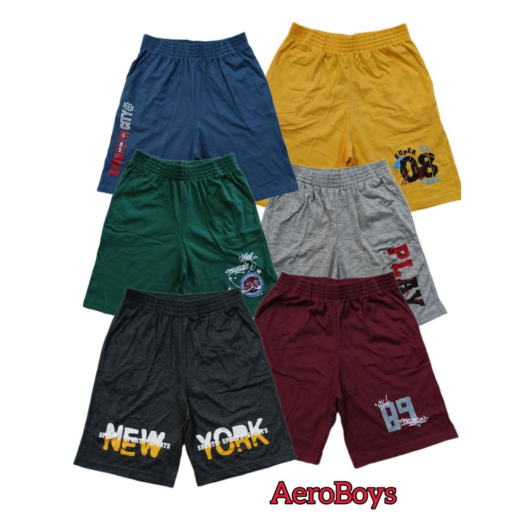 Aero Boys Celana Pendek /  Woven anak 5/6 - 11/12