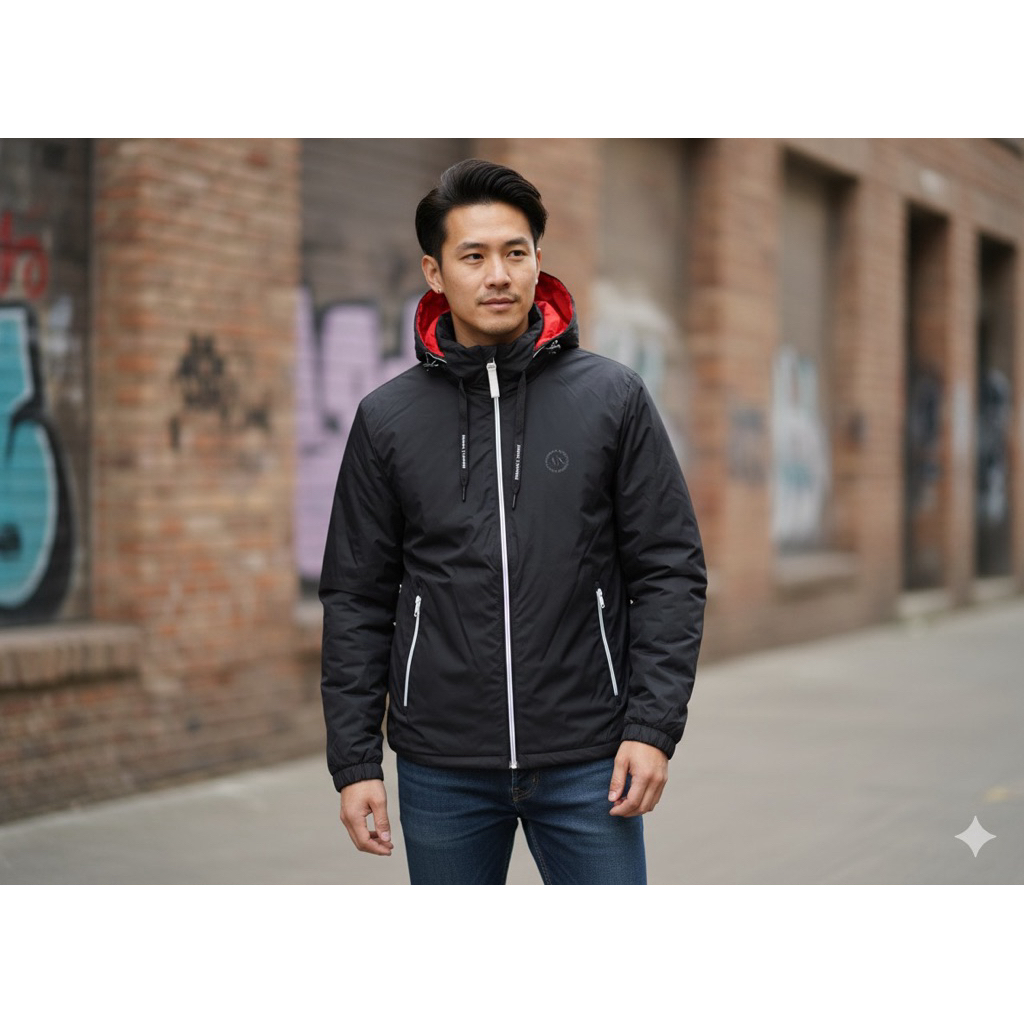 jaket outdoor armani exchange