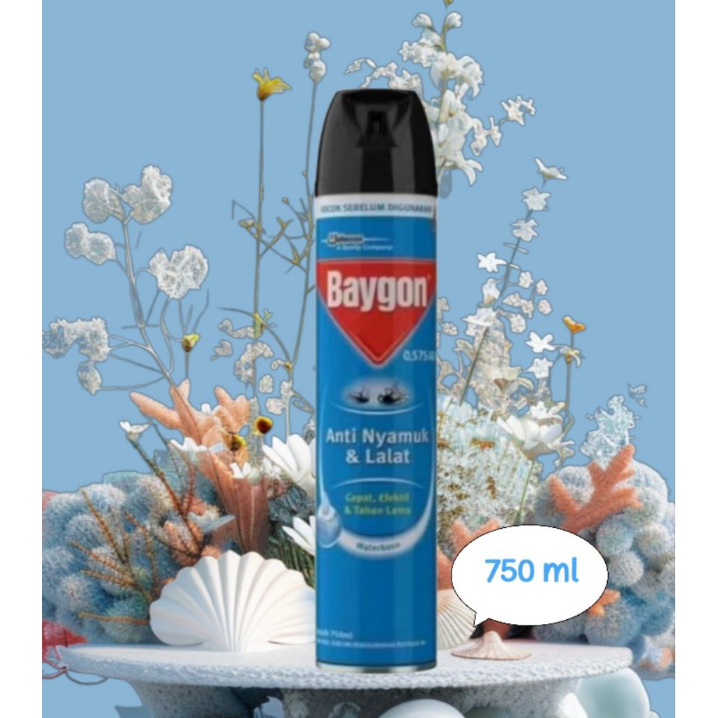Baygon Aerosol Waterbase 750 ml