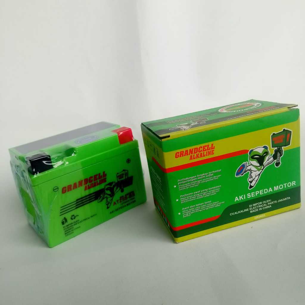 AKI Vario ,mio ,BEAT ALKALINE ATZ5_S Aki Kering 100% Asli BERKUALITAS BERGARANSI