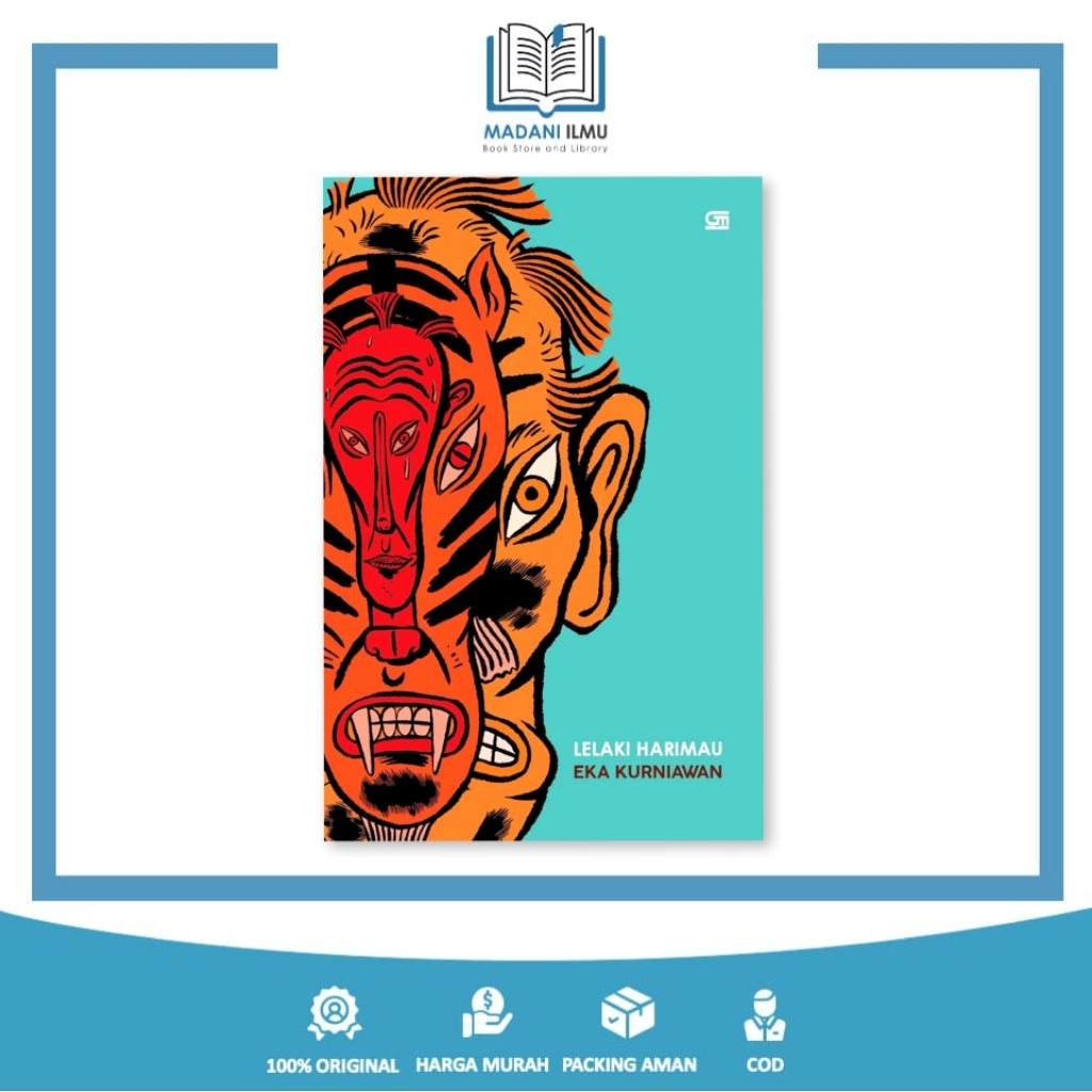 Buku Original Lelaki Harimau ( Hard Cover ) - Eka Kurniawan