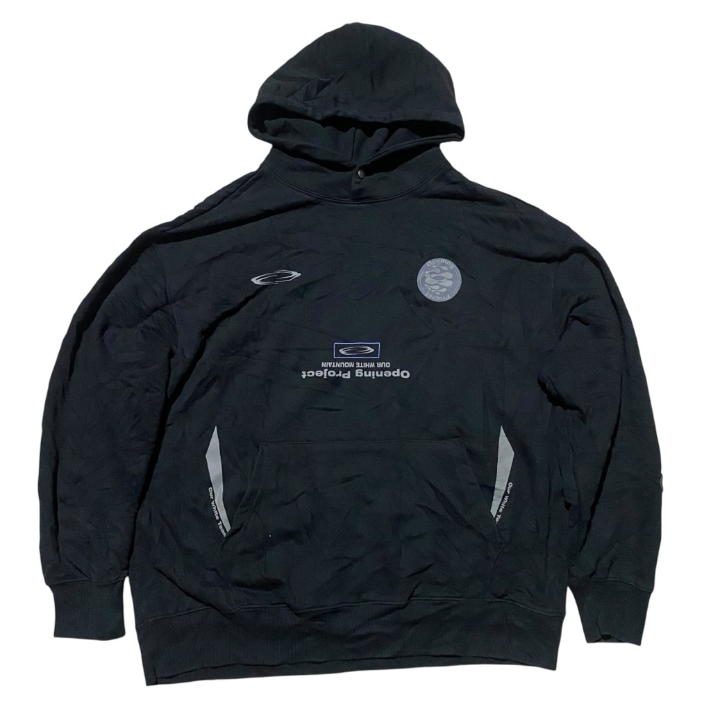 Opening project team play black hoodie