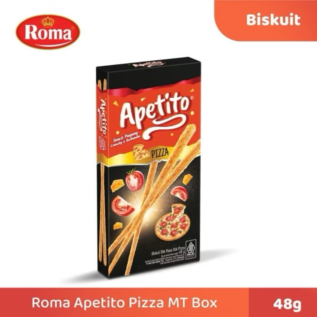 

Roma,Biskuit Stik Cemilan48gr