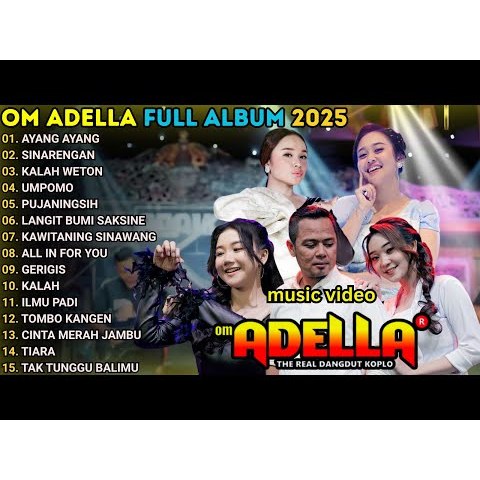 Flashdisk MP3 Lagu ADELLA FULL ALBUM TERBARU 2025