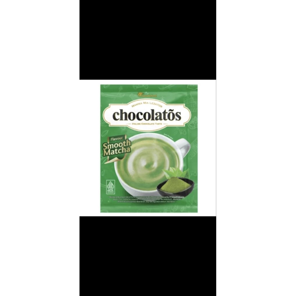 

Minuman Serbuk Chocolatos Drink rasa Matcha 1 renceng isi 10 pcs