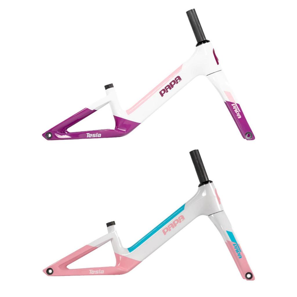 PAPA BIKE Carbon Frame Tesla Electroplated Pushbike Balance Bike Race