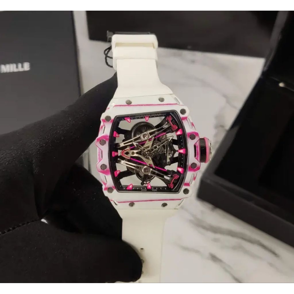 JAM TANGAN RM38-02 TOURBILLON MANUAL WINDING SWISS