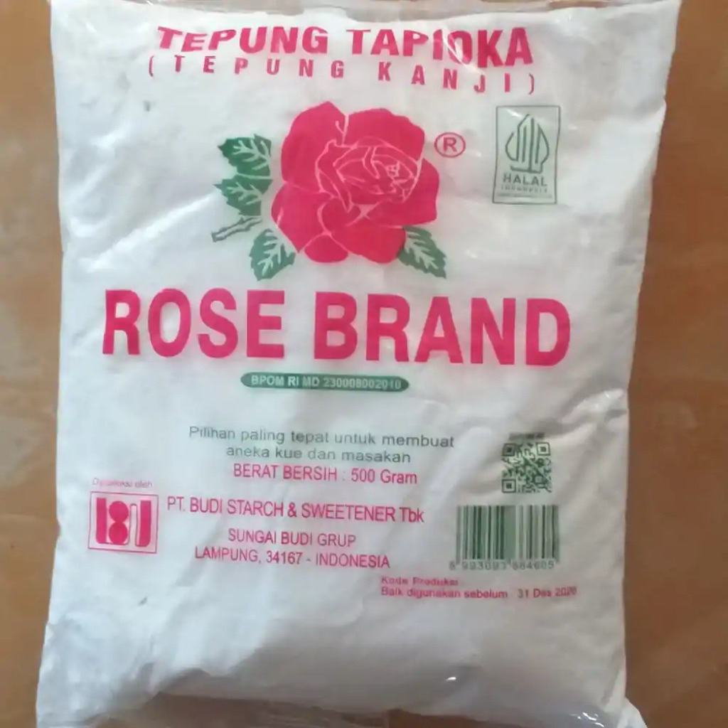 

Tepung Tapioka Rose Brand (500gr)