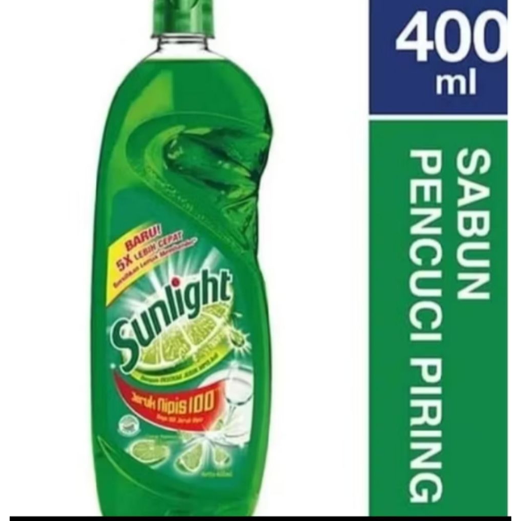 Sabun Cuci Piring Sunlight Botol 400 ml