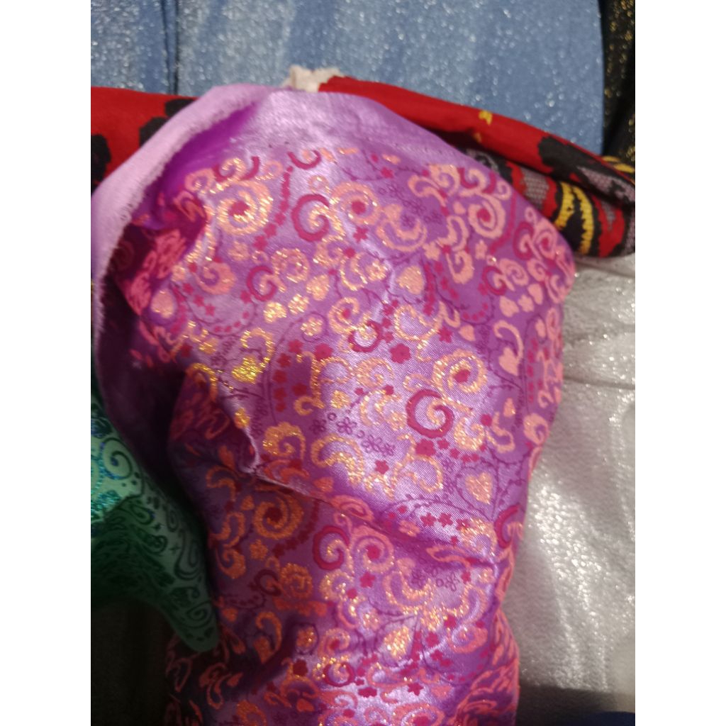 Bahan Kain Jaguard Glitter Lame Kain Jaguard Lame Glitter