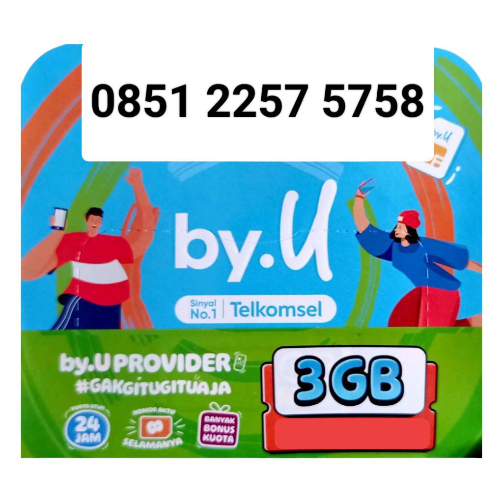 Nomor Cantik Telkomsel By.U