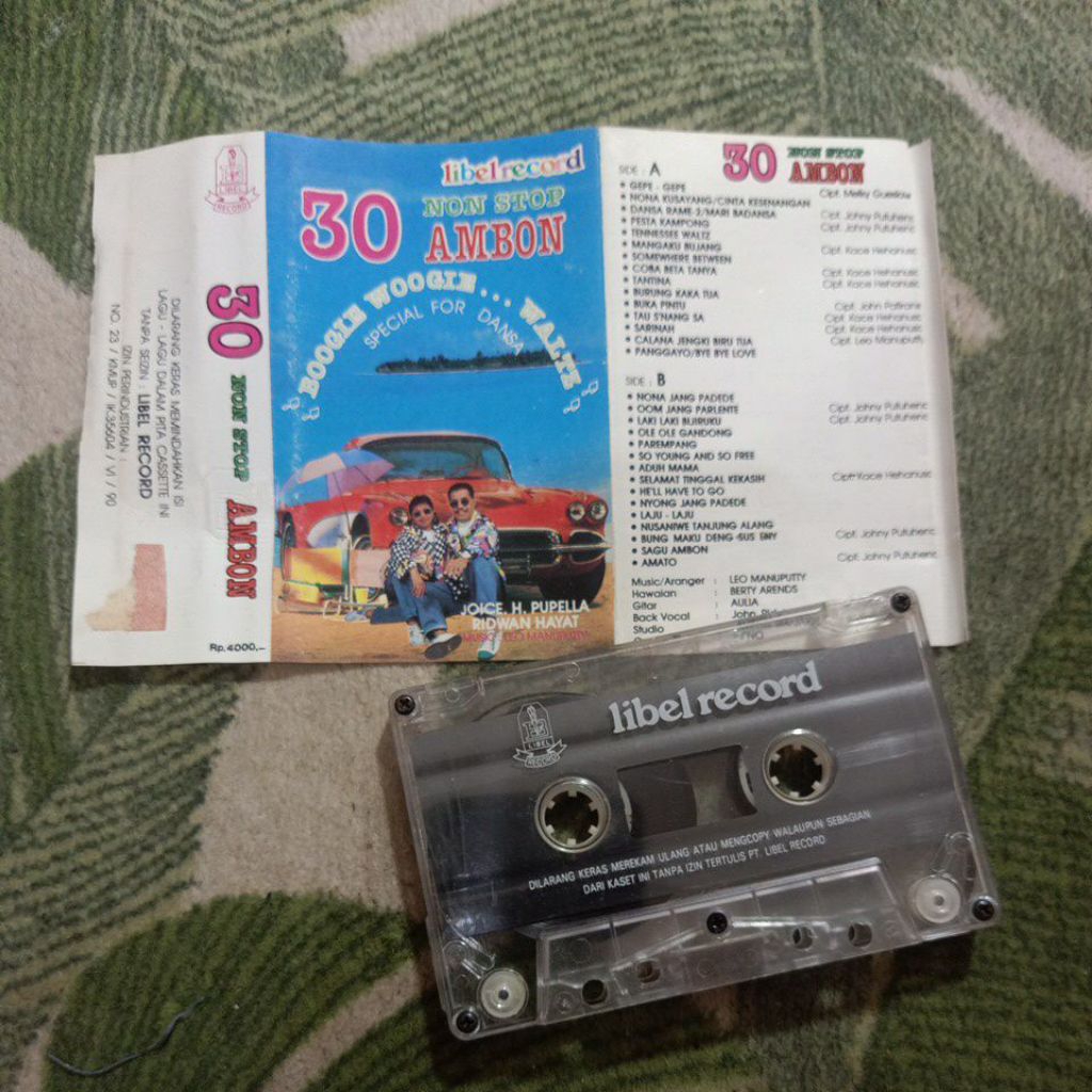 KASET PITA DAERAH 30 NON STOP AMBON SPECIAL FOR DANSA