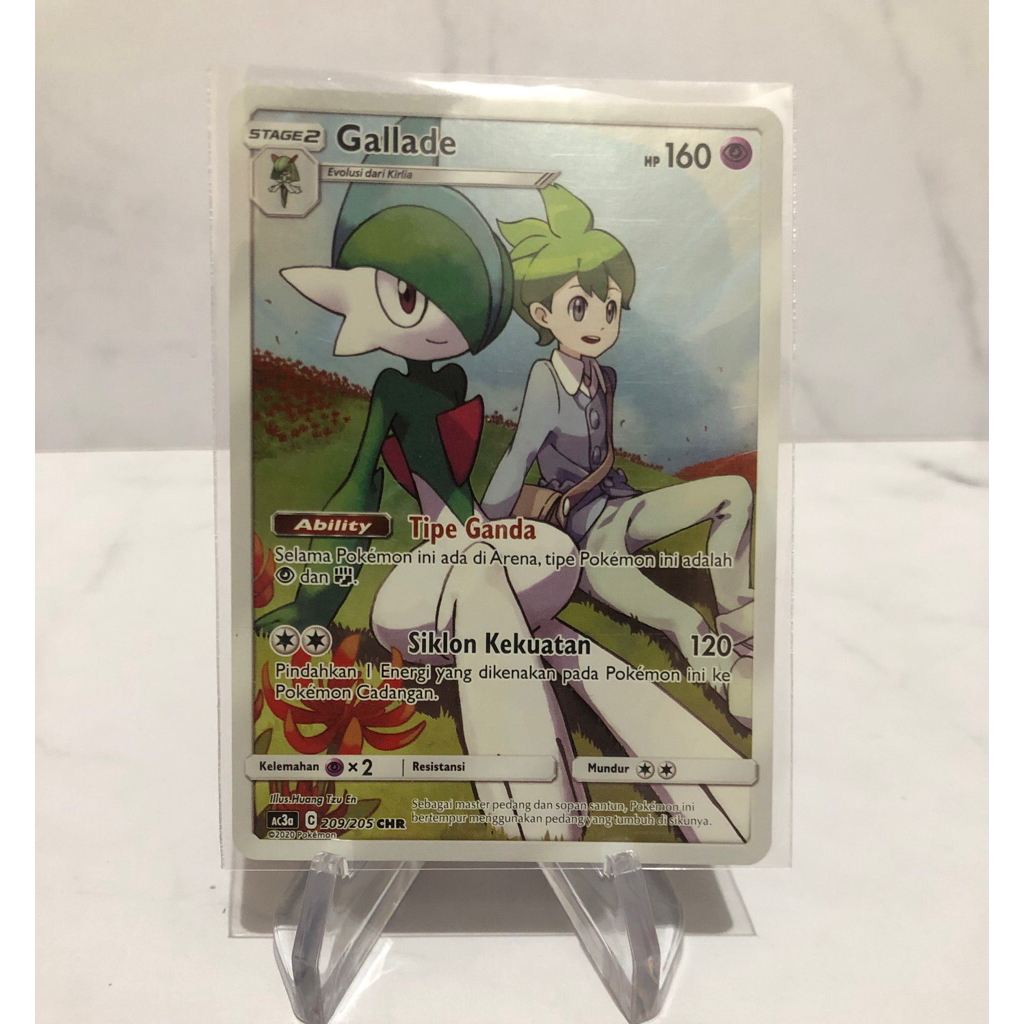 gallade CHR pokemon indonesia tcg