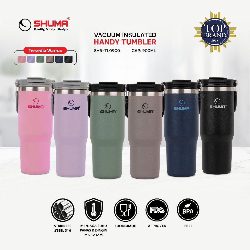 Shuma Vacuum Handy Tumbler 900ml