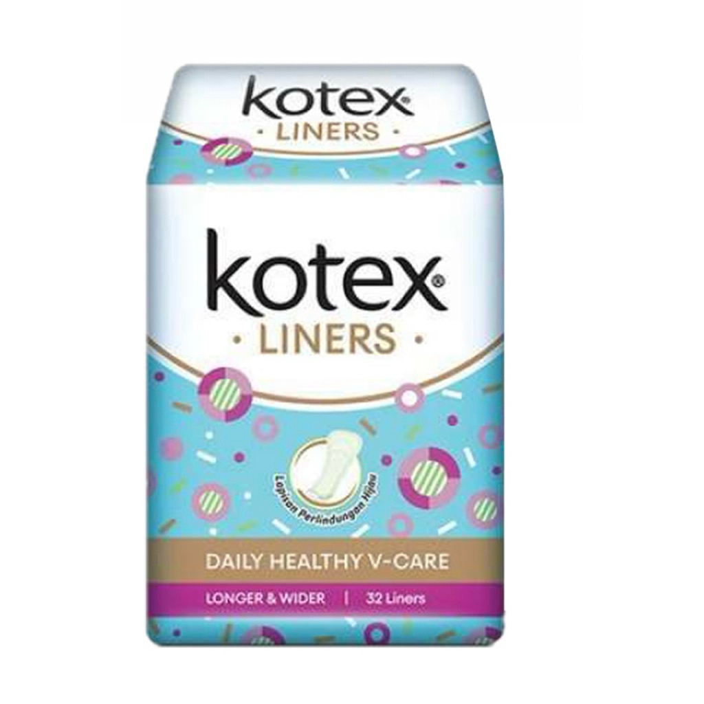 Kotex Pantyliner Daily Healthy 32S Longer & Wider Pck