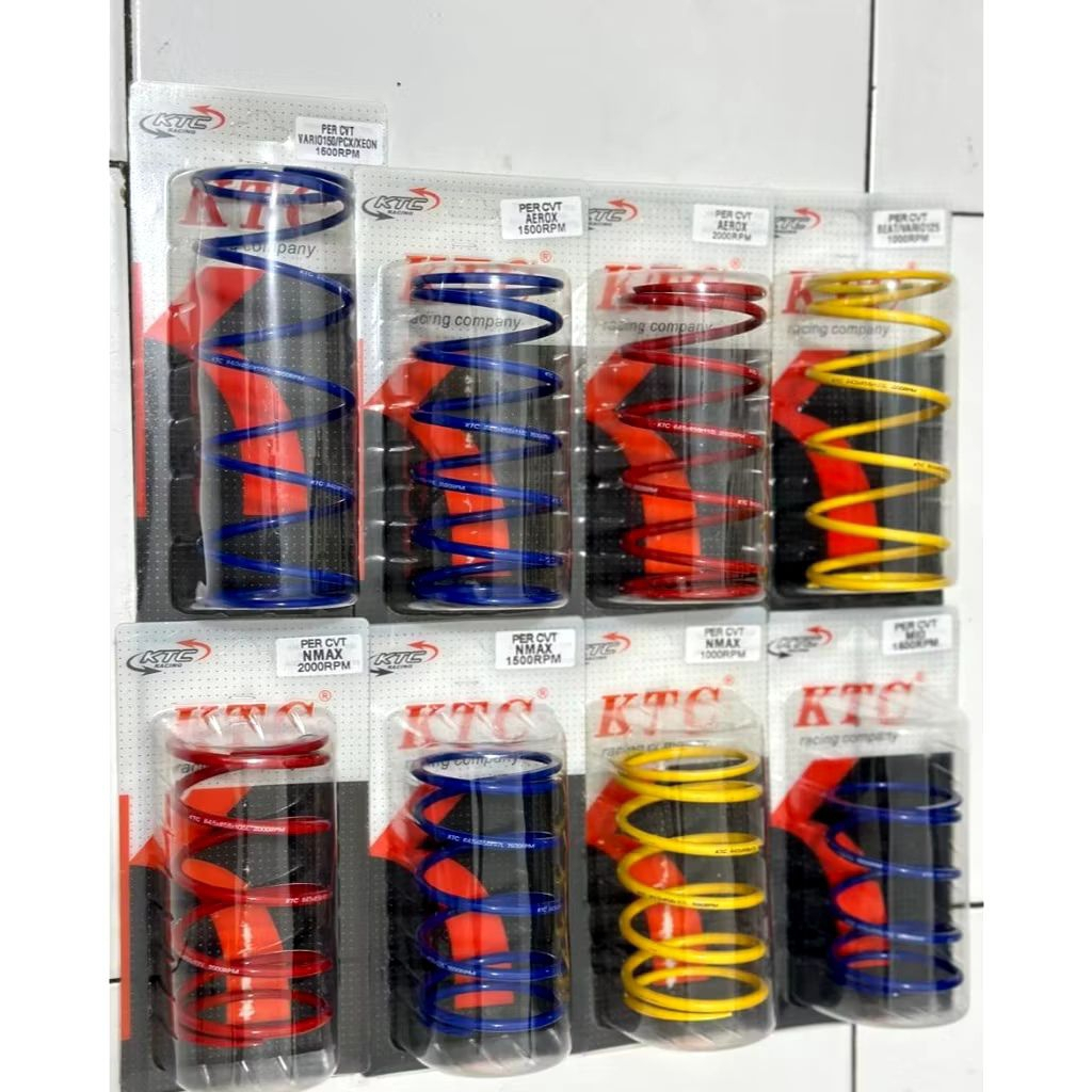 PROMO per cvt ktc racing original racing 1000 1500 2000 rpm per cvt beat scopy  vario 125 150 160 pc