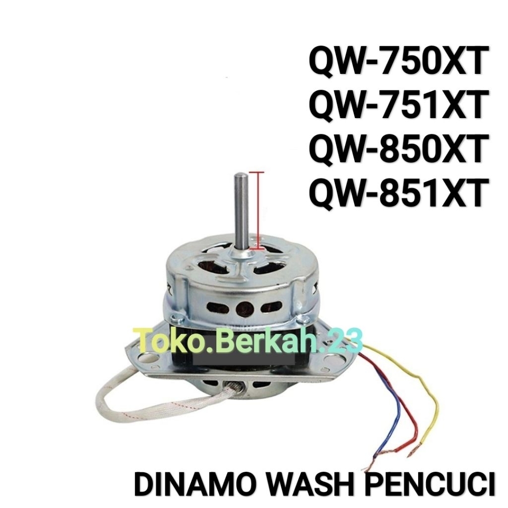 DINAMO WASH PENCUCI AQUA QW 750XT 751XT 850XT 851XT Motor Penggilas Aqua Mesin Cuci 2 Tabung QW750XT