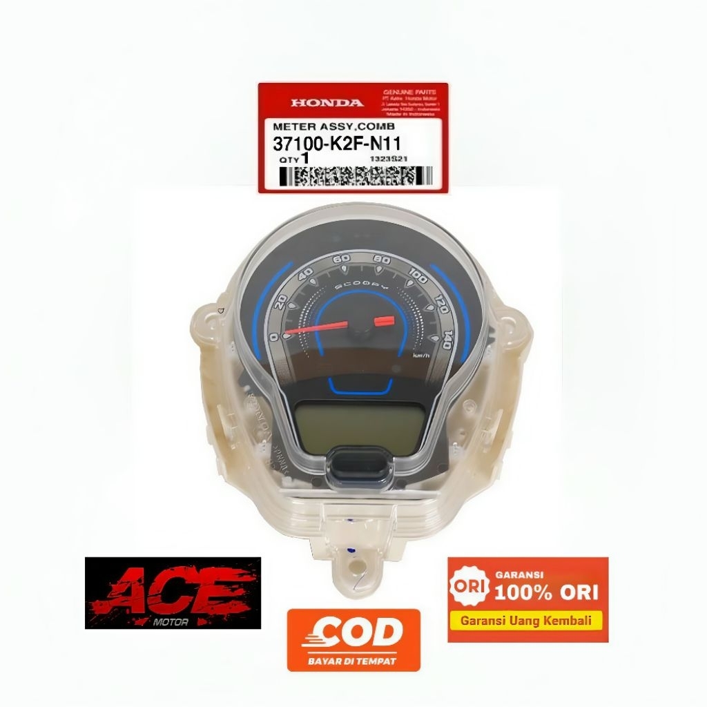 Speedometer Scoopy K2F 2020-2024 ISS ORIGINAL AHM 37100 K2F N11