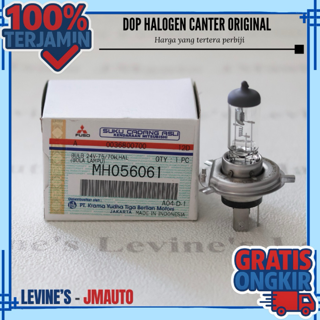 dop helogen original dop halogen original lampu helogen original lampu halogen ori MH056061 bohlam l