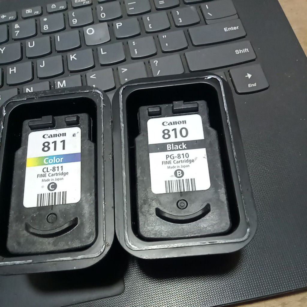 Cartridge Canon 810 811 kosongan garansi