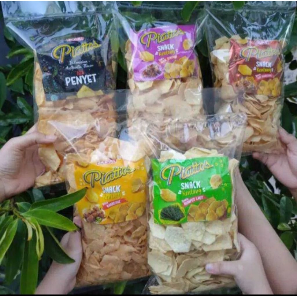 PIATOS KERIPIK KENTANG 150gr / ciki kentang snack kiloan original product