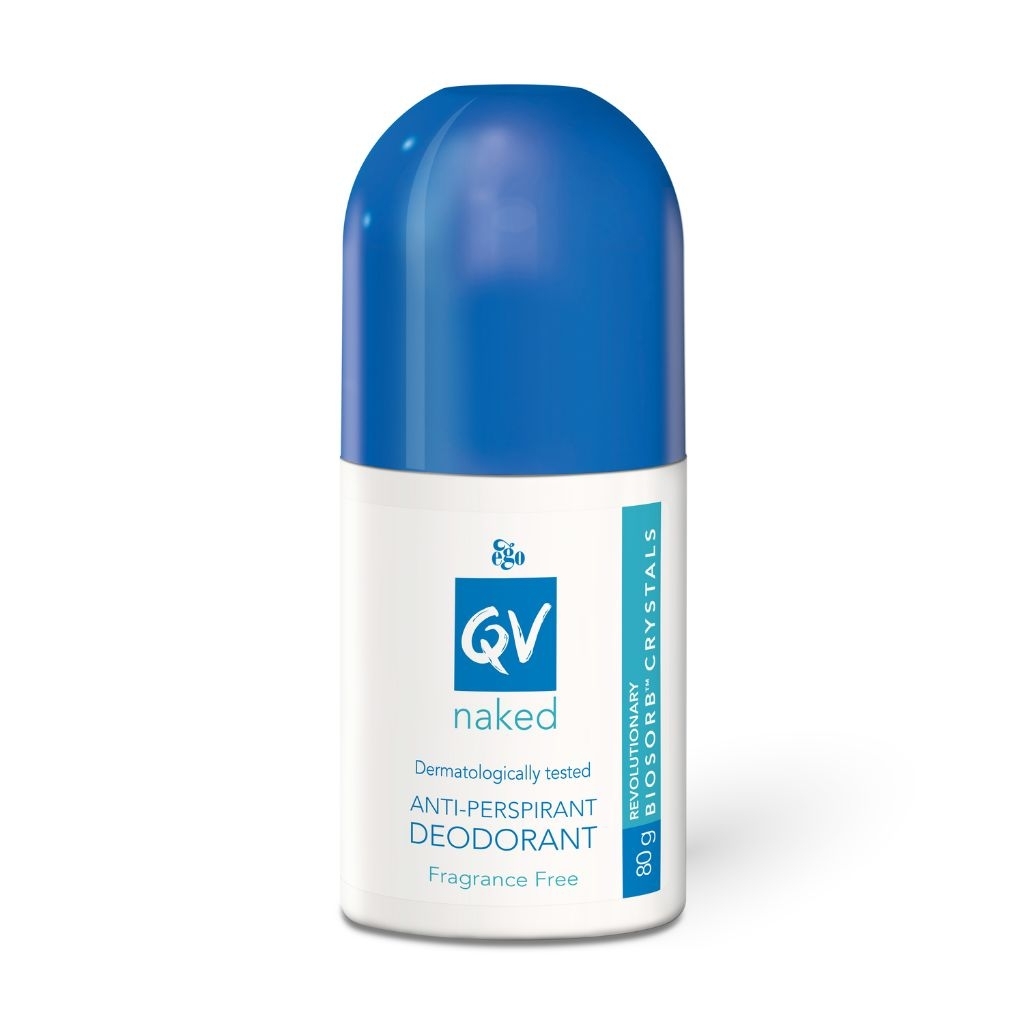 QV naked Anti Perspirant Deodorant 80gr/ Anti Bacterial deodorising long lasting dryness
