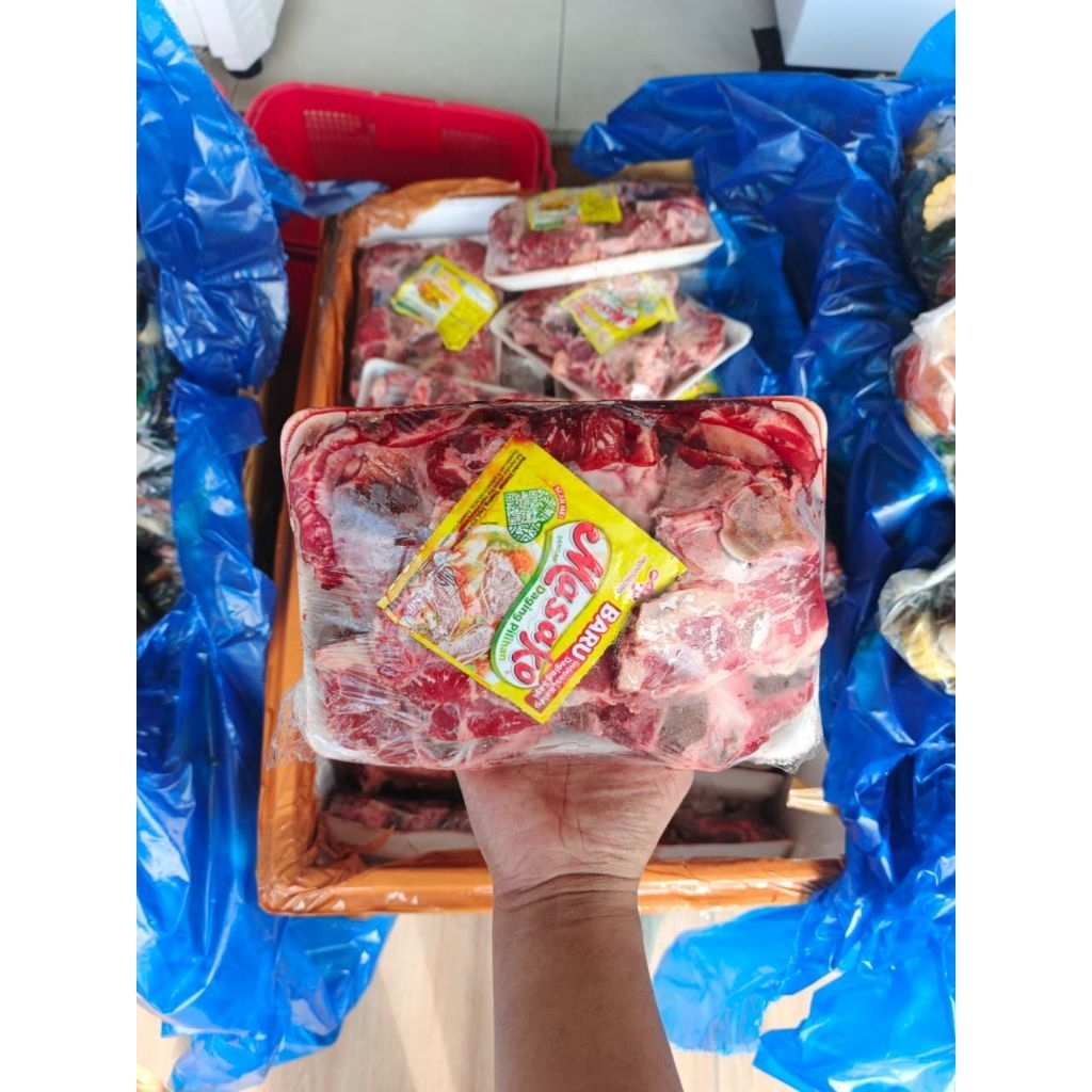 

Iga Sapi Gondrong 1kg Fresh Frozen – Cocok untuk Sop, Bakar, Gulai