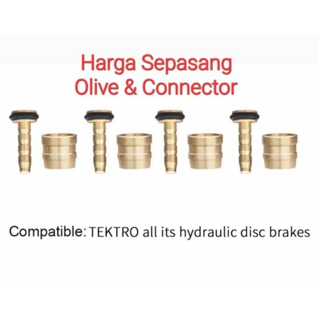 Olive Rem Tektro Connector Brakeset Tektro