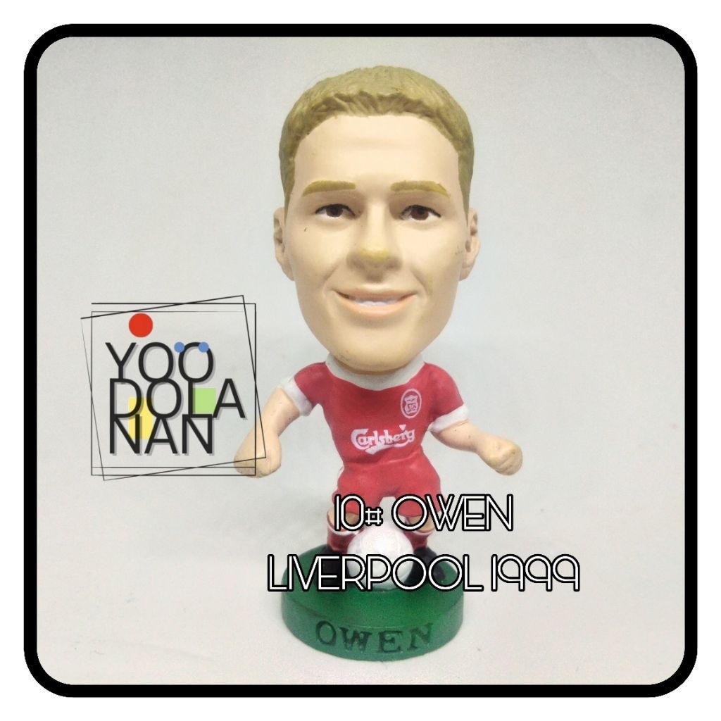 10# OWEN - LIVERPOOL 1999 CORINTHIAN PROSTARS FIGURE PEMAIN BOLA