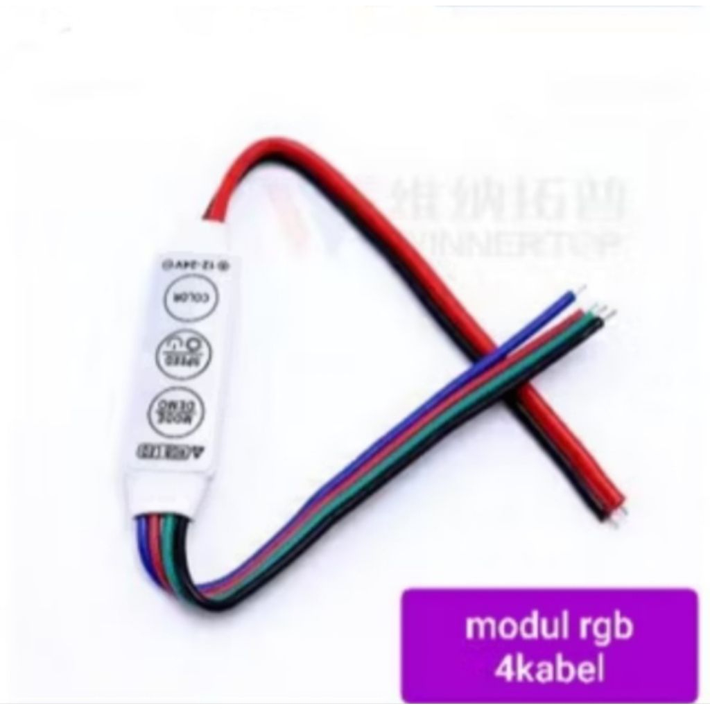 modul RGB 4pin  aksesoris lampu dekorasi layangan miniatur dan otomotif