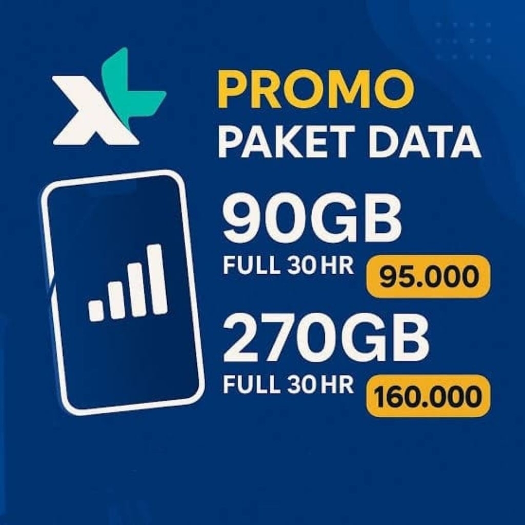 XL 90GB 30Hari