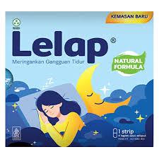 LELAP / OBAT TIDUR HERBAL ISI 4 KAPLET