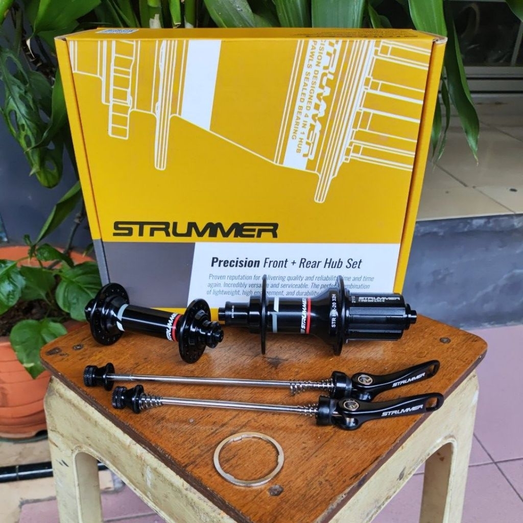 hub freehub Strummer HR-20 sepeda roadbike balap federal commuter bike free hub 32h bearing