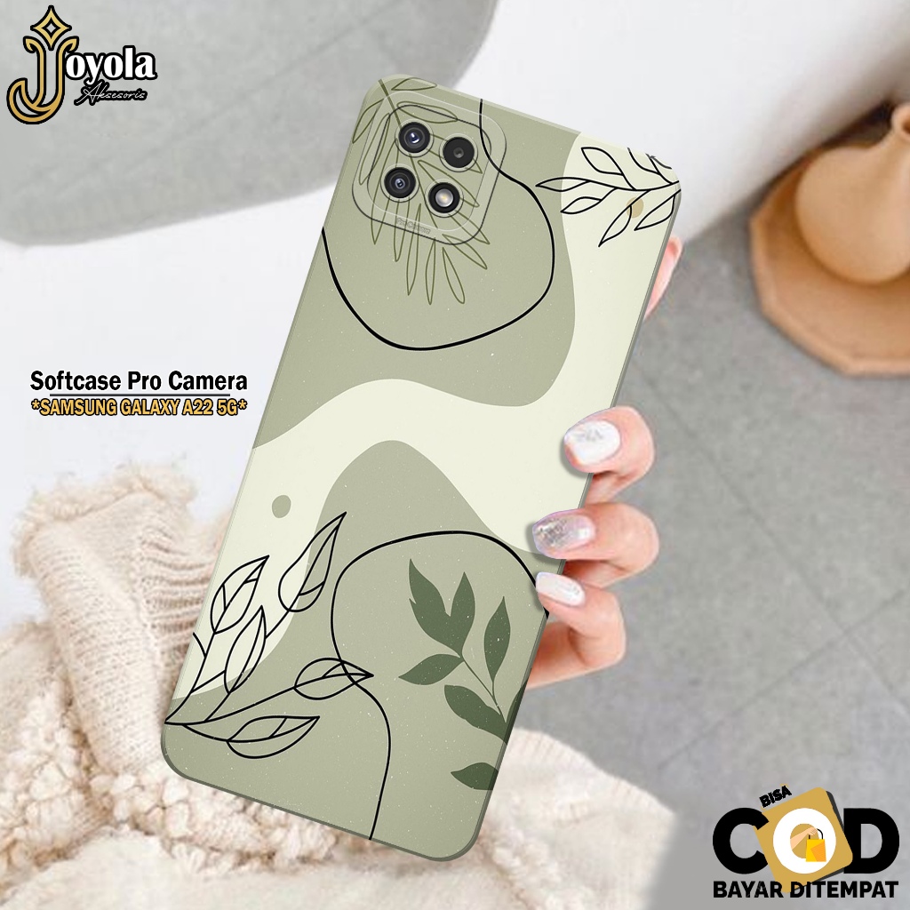 Case Samsung Galaxy A22 5G Softcase Pro Camera Case Pattern Softcase Hp Samsung A22 5G Kesing Hp Sam